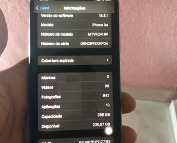 A venda Iphone Xs
