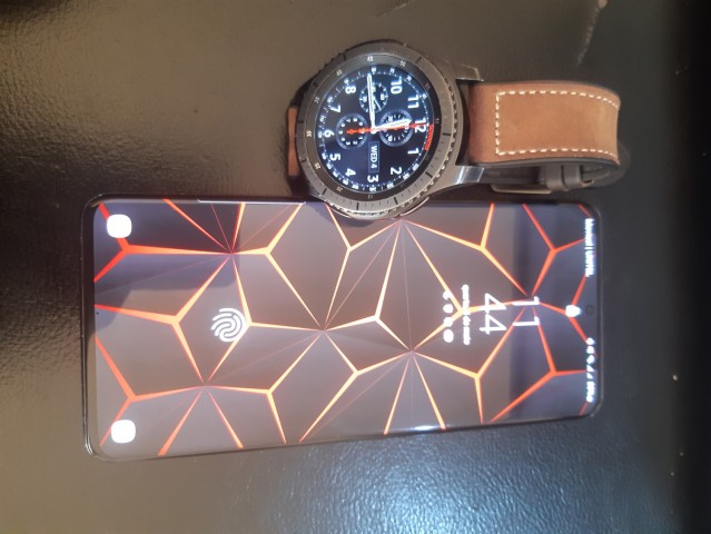 Samsung S20PLUS relógio + smartwatch Samsung Gear