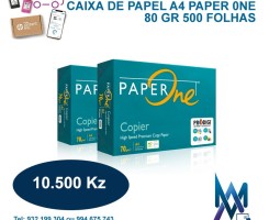 A venda CAIXA DE PAPEL A4 l Liga: Unitel: 932 199 304 | Movicel: 994 675 743 |...