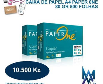 A venda CAIXA DE PAPEL A4 l Liga: Unitel: 932 199 304 | Movicel: 994 675 743 |...