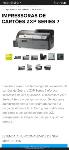 Impressoras PVC