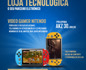 A venda VIDEO GAMER PORTÁTIL NITENDO
