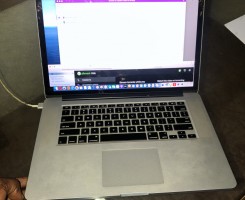 A venda Computador Mac Book