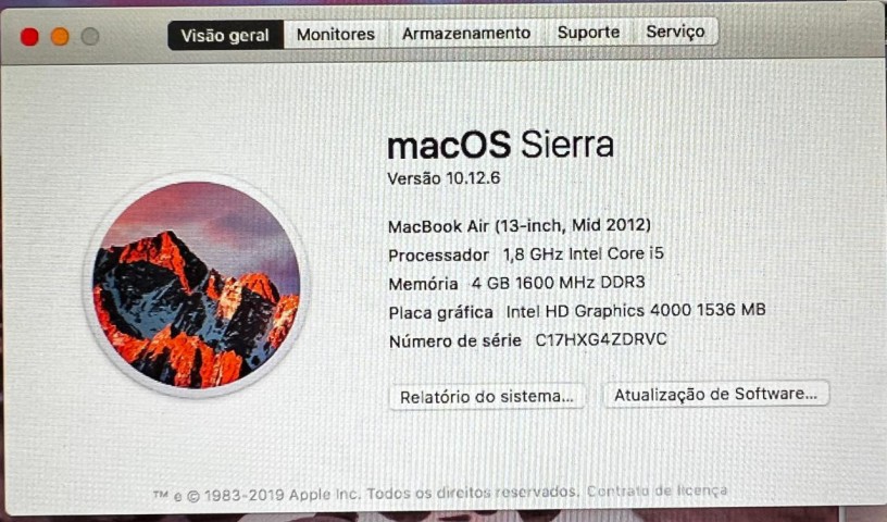 Venda MacBoock Air 13