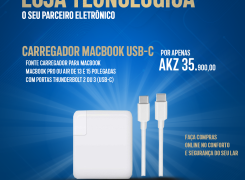 CARREGADOR MACBOOK PRO/AIR USB-C 87W
