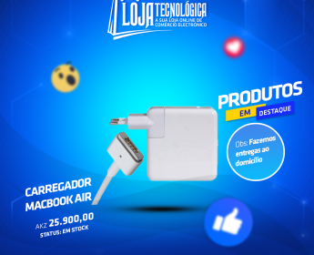 A venda CARREGADOR MACBOOK AIR