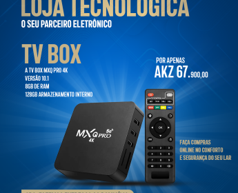 A venda TV BOX 128GB RAM 8