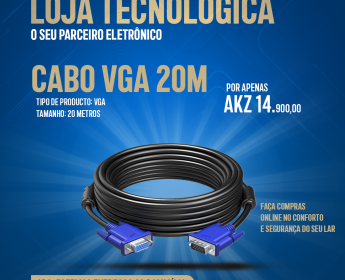 A venda CABO VGA 20M