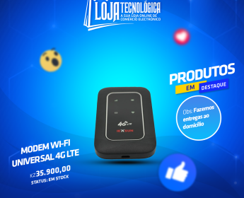 A venda MODEM UNIVERSAL WIFI