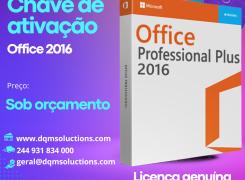 Anúncio Microsoft Office 2016 Professional Plus (Chave de ativação)