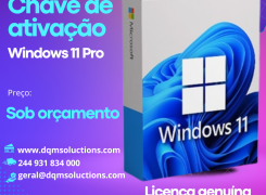 Anúncio Windows 11 Professional (Chave de ativação)