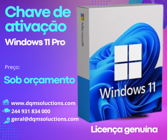 Windows 11 Professional (Chave de ativação)