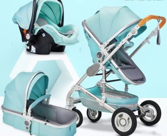 A venda Babyfond-3-in-1 carrinho de bebê com assento de carro, carrinho de cri...