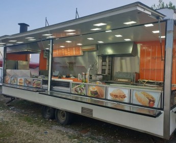 A venda Roulote Bar
