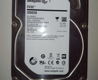 A venda CPU 2000gb