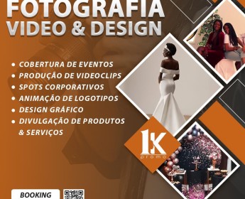 A venda FOTOGRAFIA, VIDEOS, DESIGN e PROMOÇÃO