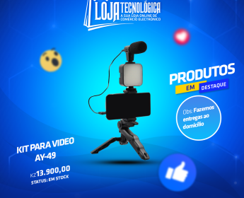 A venda Kit Para Vídeo AY-49
