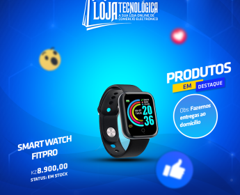 A venda SMARTWATCH FITPRO