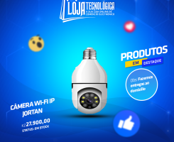 A venda CAMARA WI-FI IP JORTAN