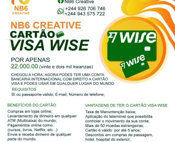 A venda Abertura de Conta Visá Internacional Wise