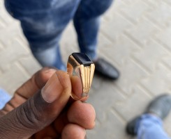 A venda Anel de ouro masculino