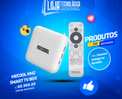 A venda MECOOL KM2 GOOGLE STREAMING