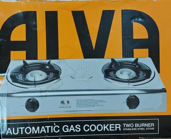 A venda Fogão a gás automático de aço inoxidável de duas bocas