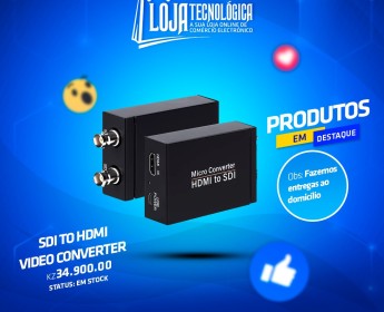 A venda ADAPTADOR SDI TO HDMI