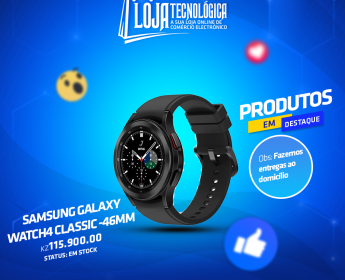 A venda SAMSUNG GALAXY WATCH4 46MM