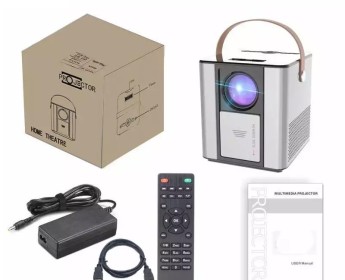 A venda Projector Smart com todos aplicativos de Streaming, Netflix, YouTube,...