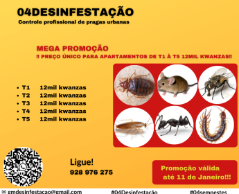 A venda Desinfestação