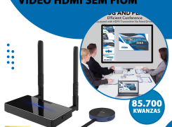 Transmissor e Receptor de Video HDM sem Fio