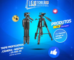 A venda TRIPÉ PR0FISSIONAL MEEPHO