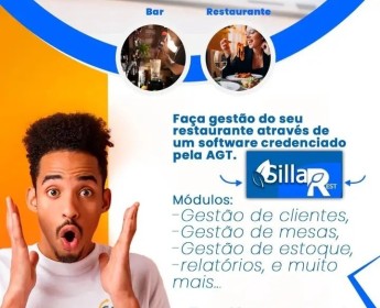 A venda Software de gestão Restaurantes