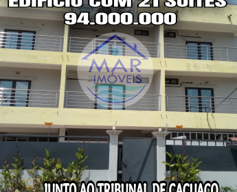 A venda EDIFÍCIO COM 21 SUÍTES JUNTO AO TRIBUNAL DE CACUACO