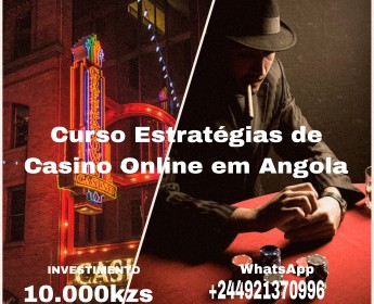 A venda Curso Estratégias de Casino em Angola