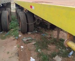 A venda Trailer de caminhão
