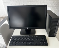 A venda Desktop Completo HP ProDesk Core i5 10a geração 8GB RAM 256GB SSD semi...