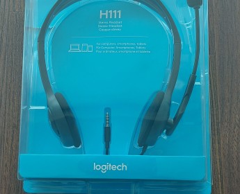 A venda Logitech H111 - Fone de ouvido com fio