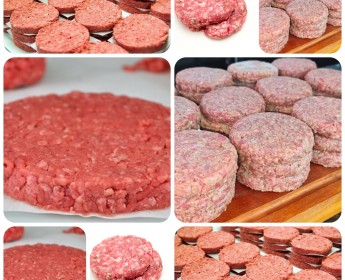 A venda Carne de hambúrguer nacional de 12 un