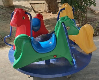 A venda Cavalinhos para crianças