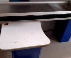 A venda Checkout supermercado