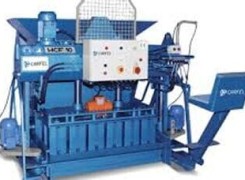 Máquina de produção de blocos e lancil industrial origem portuguesa de marca carefull