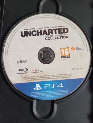 UNCHARTED THE NATHAN DRAKE COLLECTION 3 em 1 - PS4