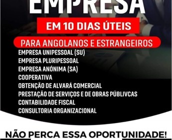 A venda Criação de Empresas e Obtenção de Todo Tipo de Alvará e Licenças