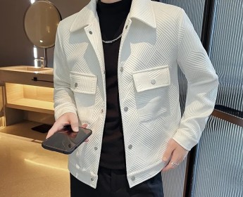 A venda Casaco Estilo Empresarial Slim fit ( 2XL)