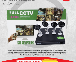 A venda KIT DE CÂMERA CCTV FULL AHD