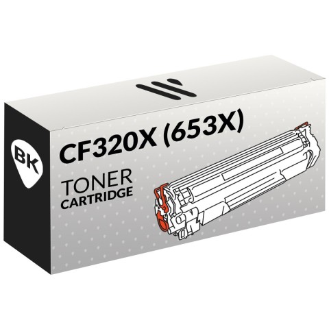 Toner HP 652X / 652A Compatível CF320X / CF320A Preto