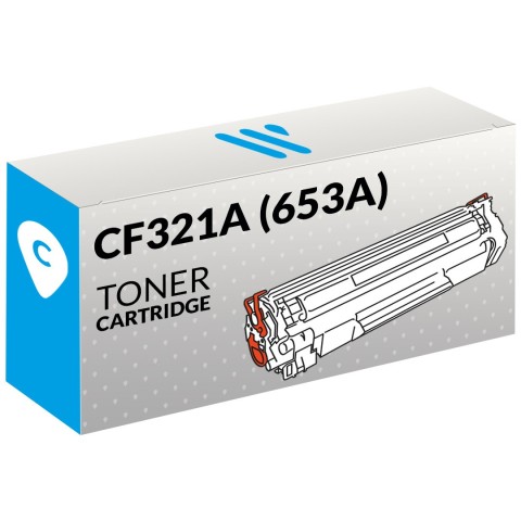 Toner HP 653A Compatível CF321A Azul