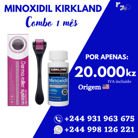 Venda Minoxidil Kirkland 5% Original